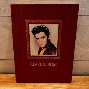 ELVIS ALBUM 1991 COLLECTOR'S BOOK HARDCOVER  9 3/4"x12 1/2"-320 PGS--EXC. COND.